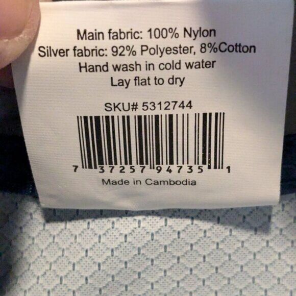 Arcadia Trail Reflective Raincoat Teal size Small NWT - Picture 10 of 10